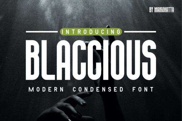 Blaccious: Mastering Condensed Typography for Impactful Design Workflows