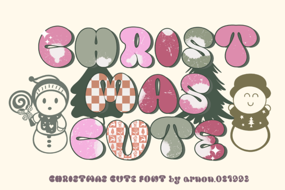 Bringing Holiday Cheer to Life with the Christmas Cute Display Font