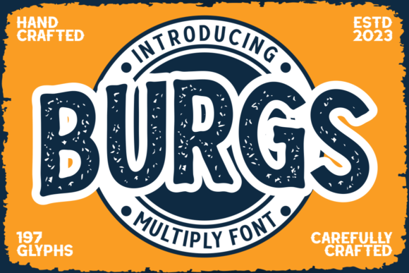 Burgs: The Multistyle Font System Redefining Modern Brand Versatility