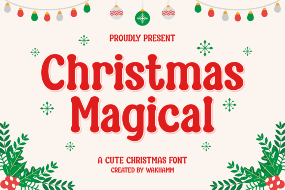 Christmas Magical: A Whimsical Font for the Holidays