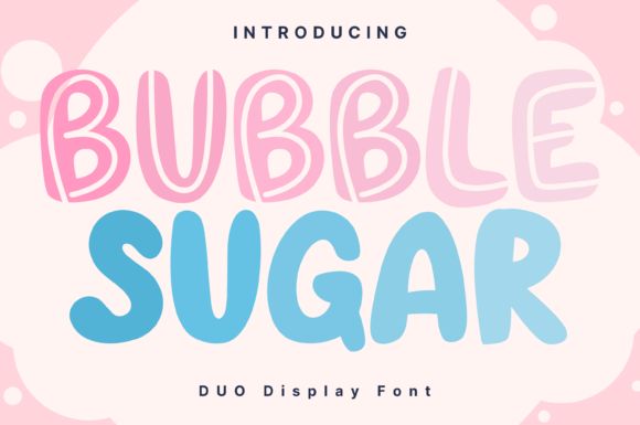 Elevate Your Brand Identity with the Whimsical Charm of Bubble Sugar