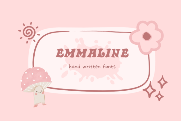 Emmaline: The Bold Retro Display Font for Stylish and Playful Designs