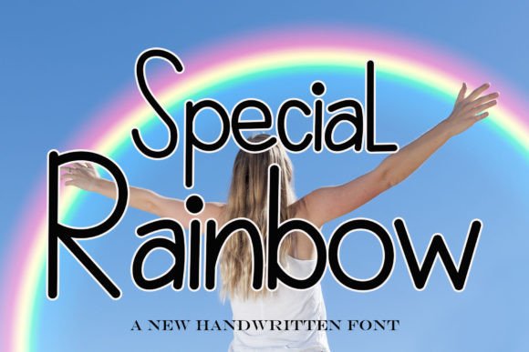 Evaluating Special Rainbow: A Handwritten Font for Elegant Designs