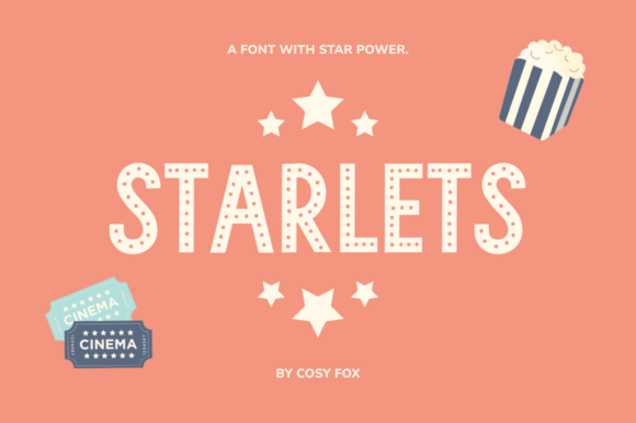Starlets: Evaluating a Hand-Drawn Display Font for Vintage-Inspired Design