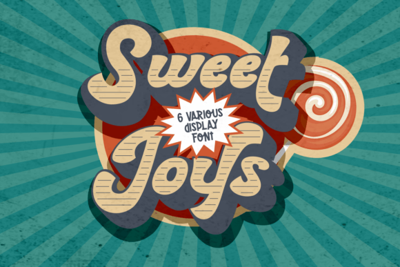 Sweet Joys: The Bold Retro Script for Modern Designs