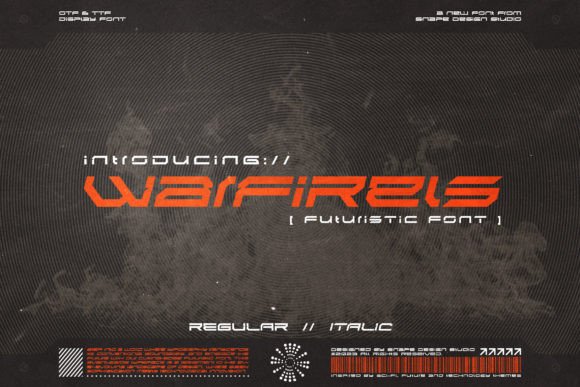 Warfirels: Evaluating a Futuristic Typography Collection for Modern Design